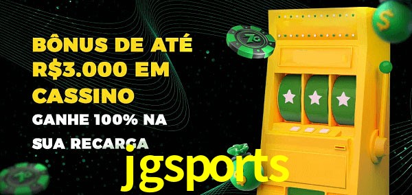 jgsports melhor bônus de depósito