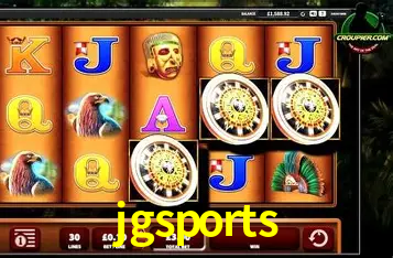 Interface do App jgsports